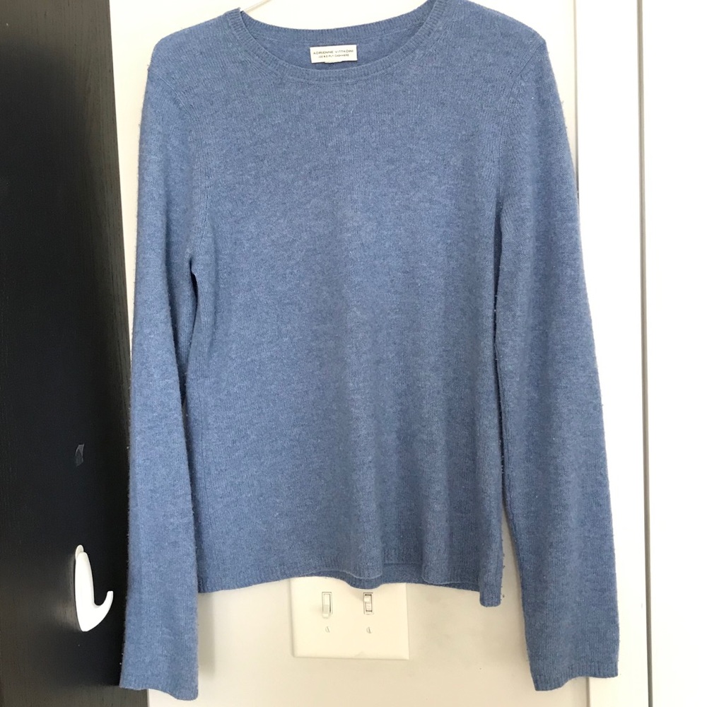 100% Cashmere Sweater Blue
